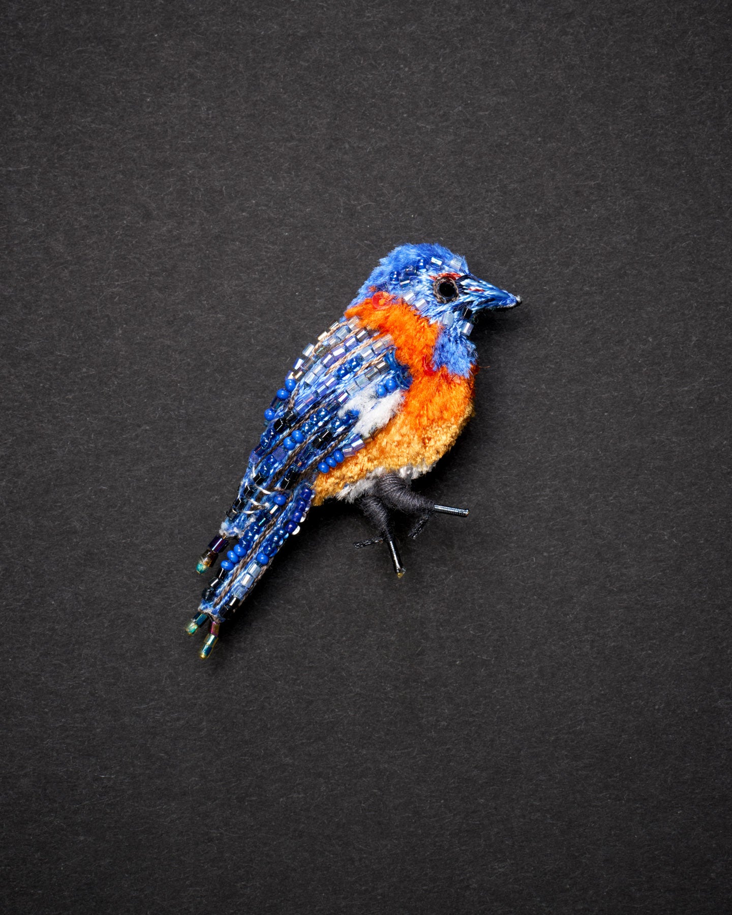 アクセサリー bluebird Eastern Bluebird Brooch Pin - Trovelore – Cognitive Surplus