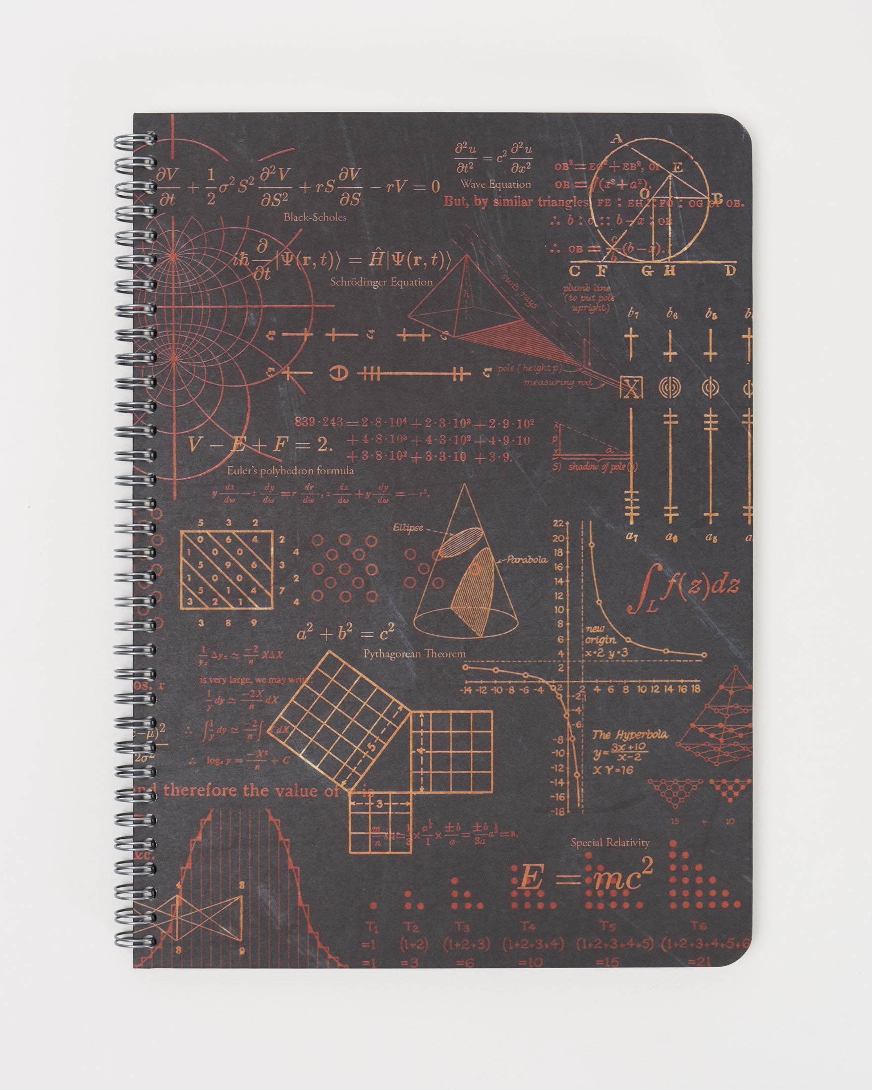 SECONDS: Equations That Changed the World Spiral Notebook A4 (8.3" x 11.7")