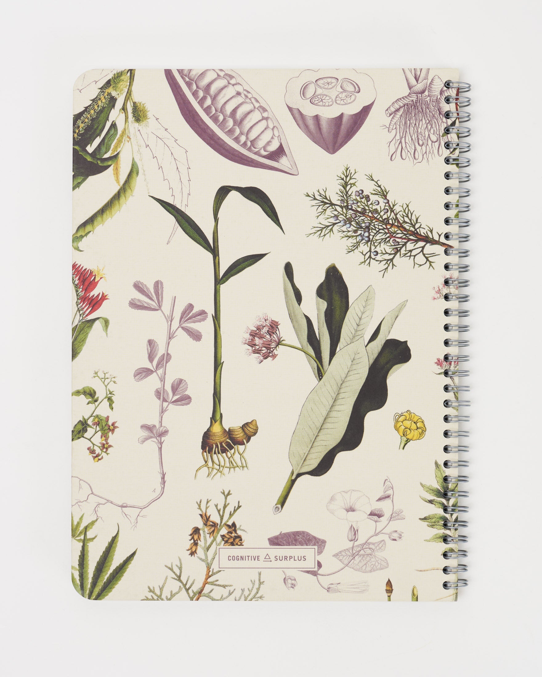 SECONDS: Medicinal Botany Spiral Notebook A4 (8.3" x 11.7")