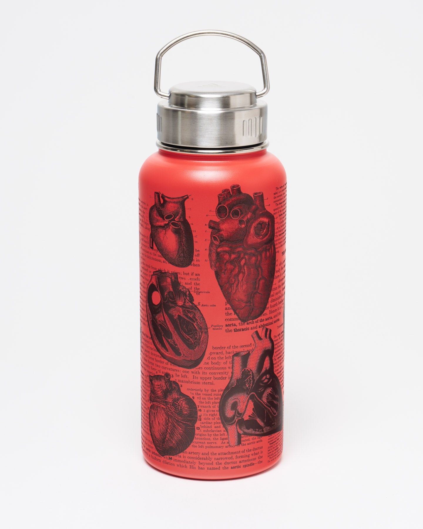 32 oz.thermal coffee mug Anatomical Heart Stainless Steel Travel Mug