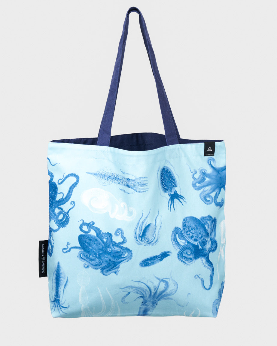 Oregon Fishing Themed Tote Bag, Nature Inspired Canvas Bag