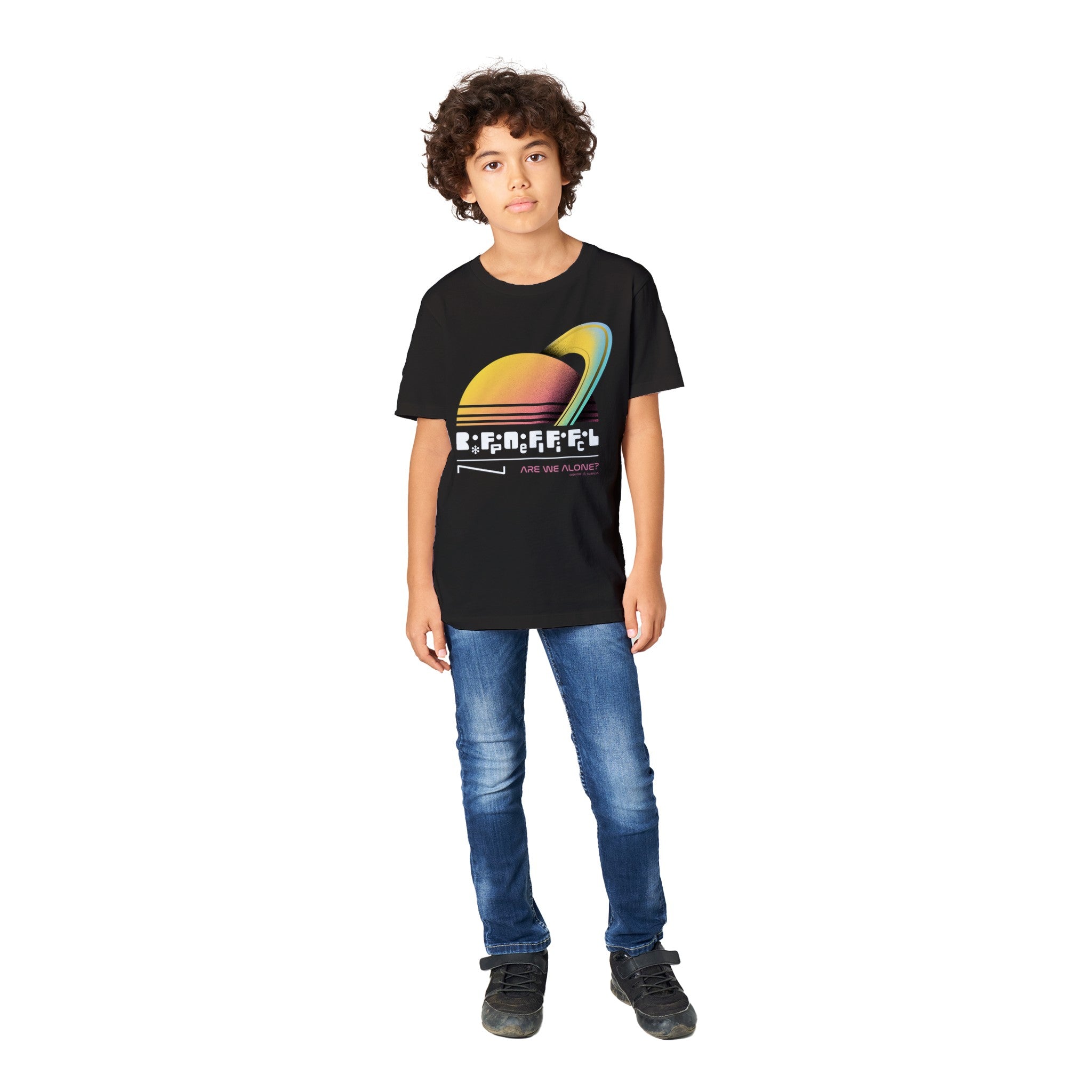 Are We Alone? Drake Equation Youth Graphic Tee