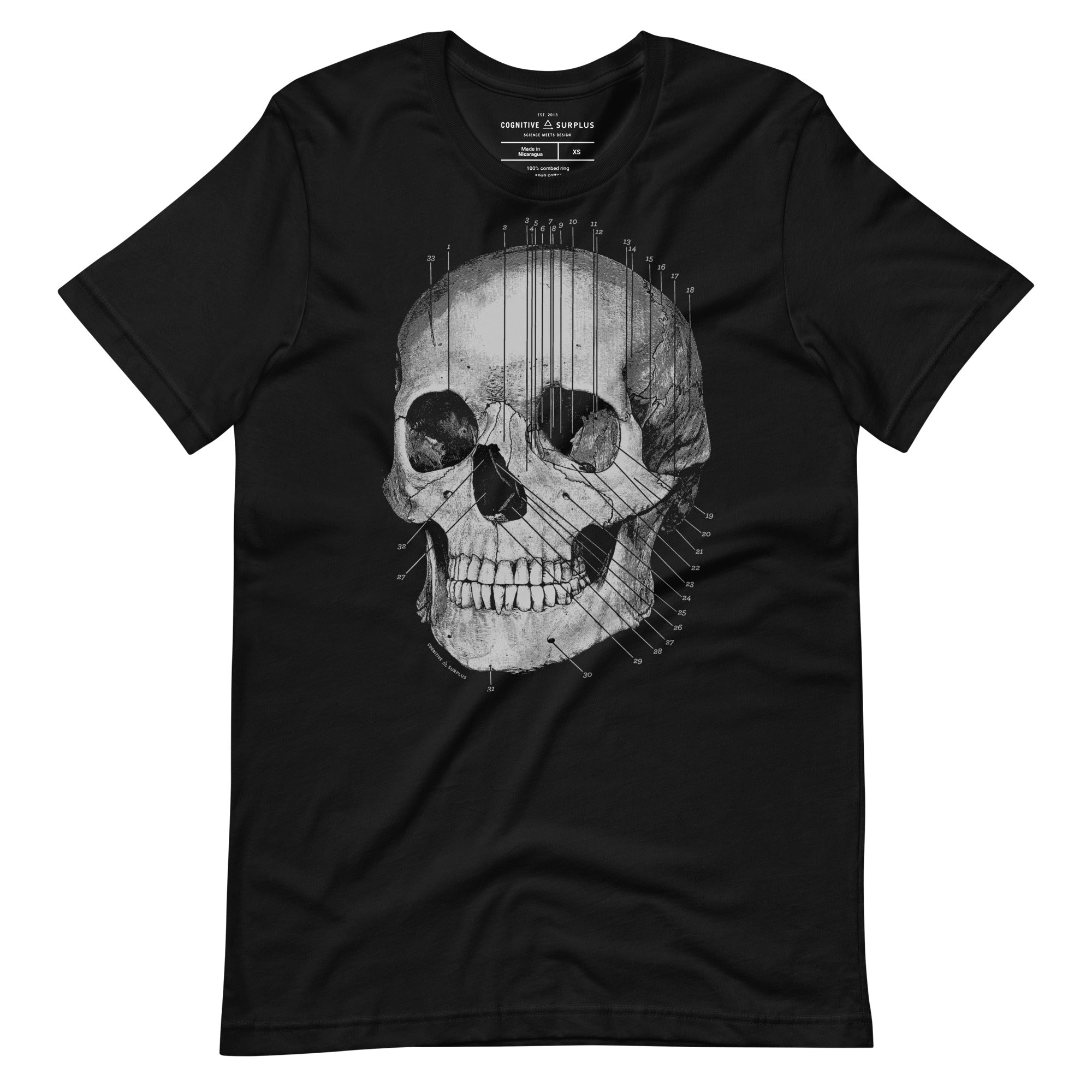 Mexican Flag Skull 2.0 Short Sleeve T-Shirt- Playera De Mexico Mexican Flag Skull 2.0 Short Sleeve T-Shirt- Playera De Mexico
