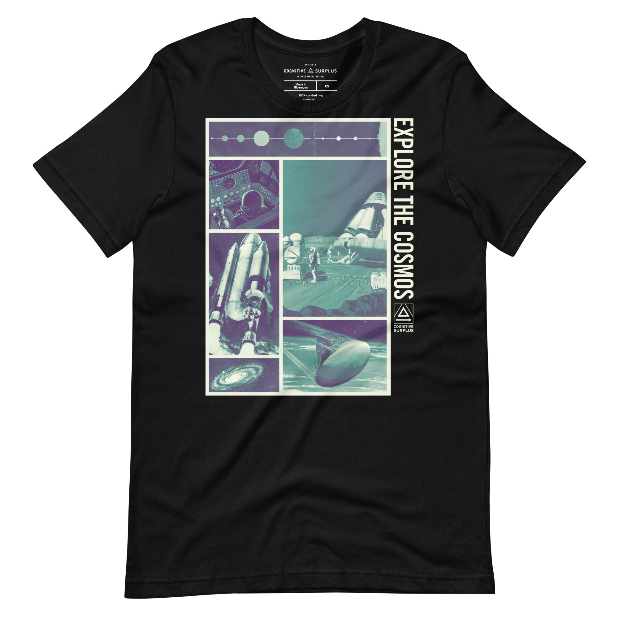 Explore the Cosmos Graphic Tee - Teal – Cognitive Surplus