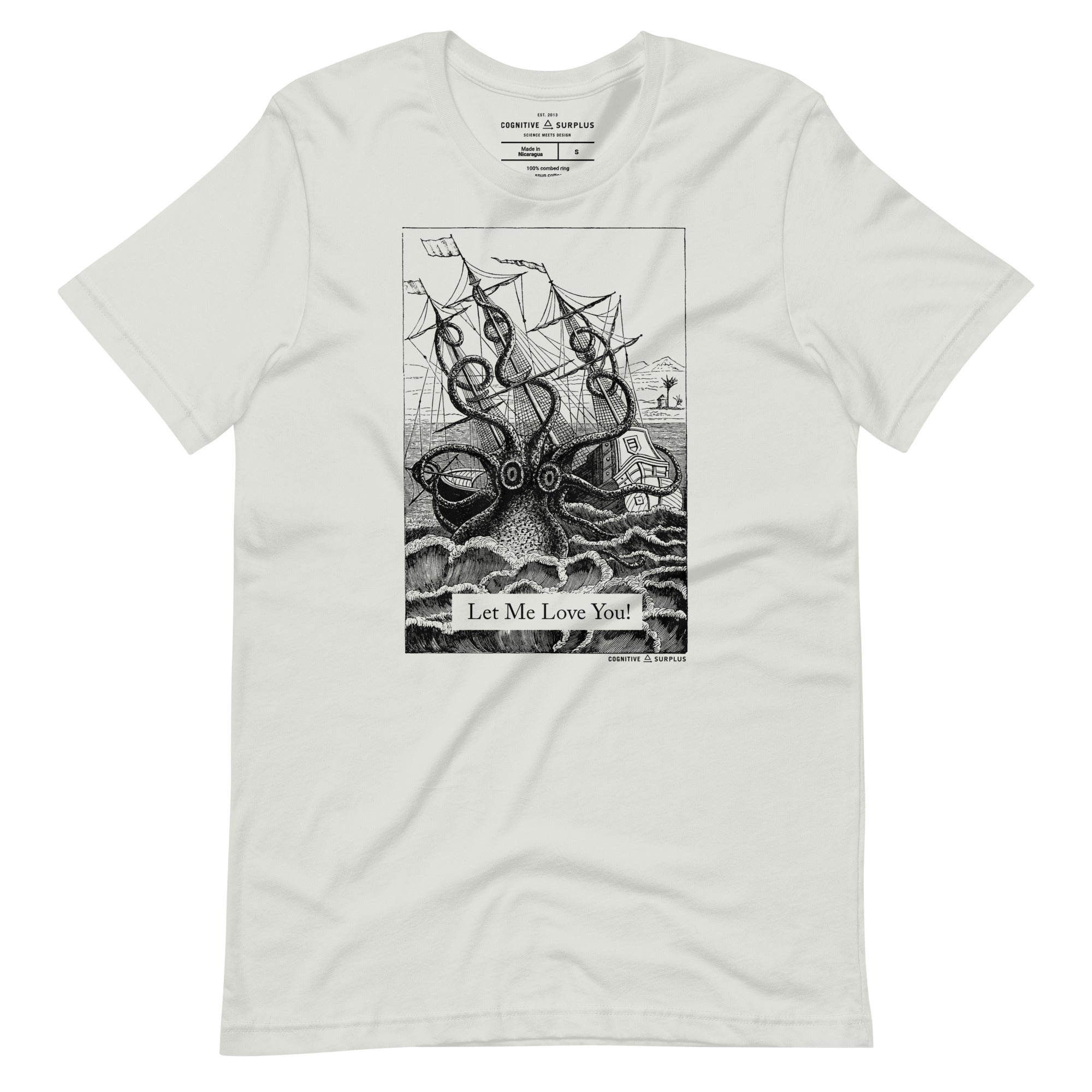 Let Me Love You Kraken Graphic Tee – Cognitive Surplus