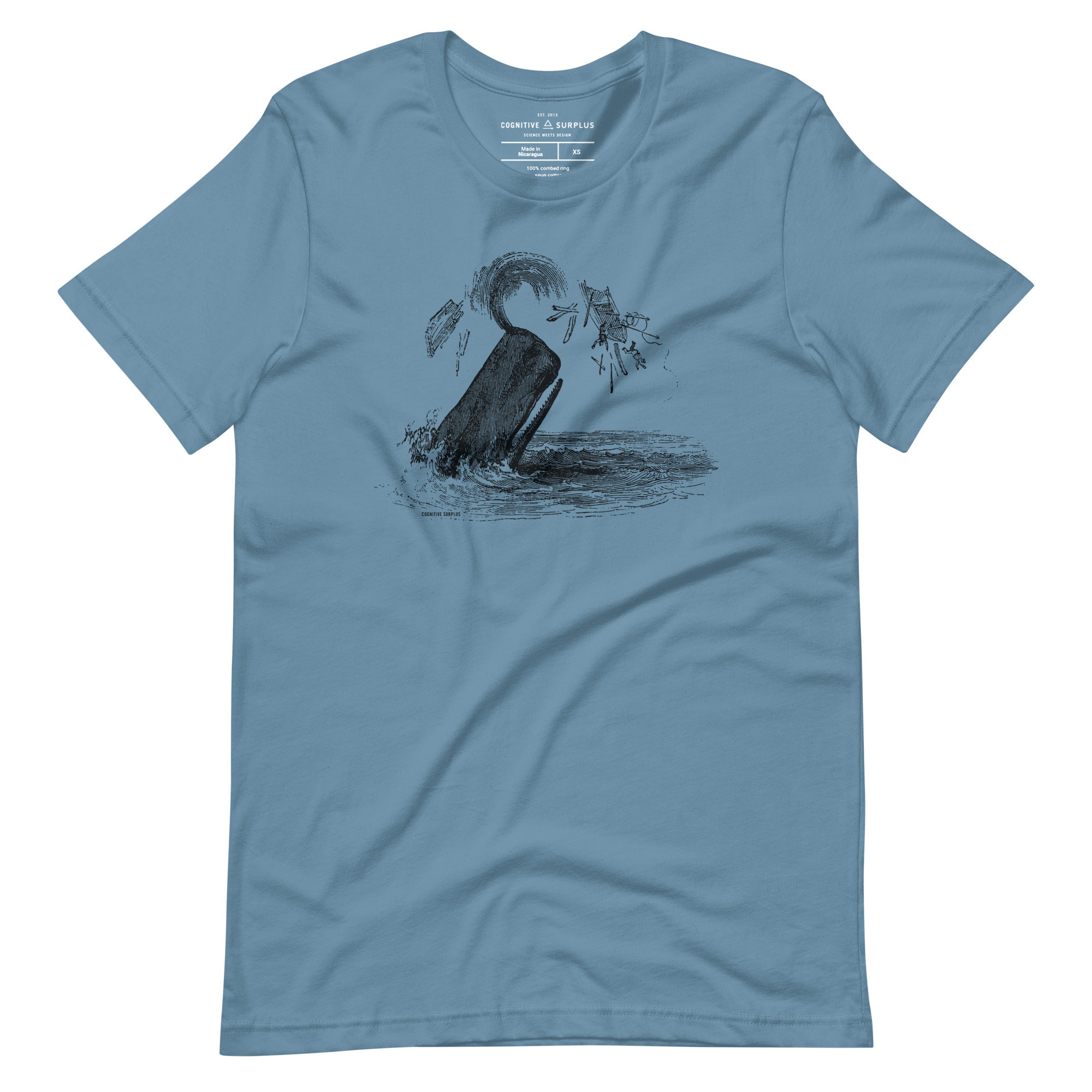 Whale Attack Graphic Tee Cognitive Surplus