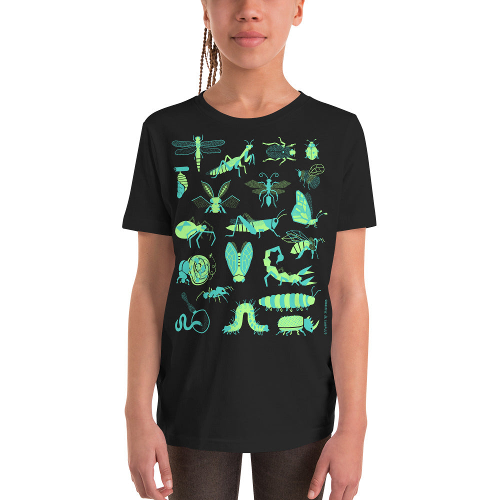 Retro Insects Youth Graphic Tee