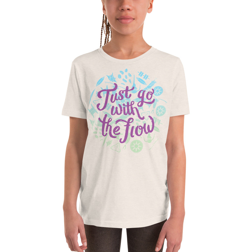 Plankton Just Go With the Flow Youth Graphic Tee Cognitive Surplus