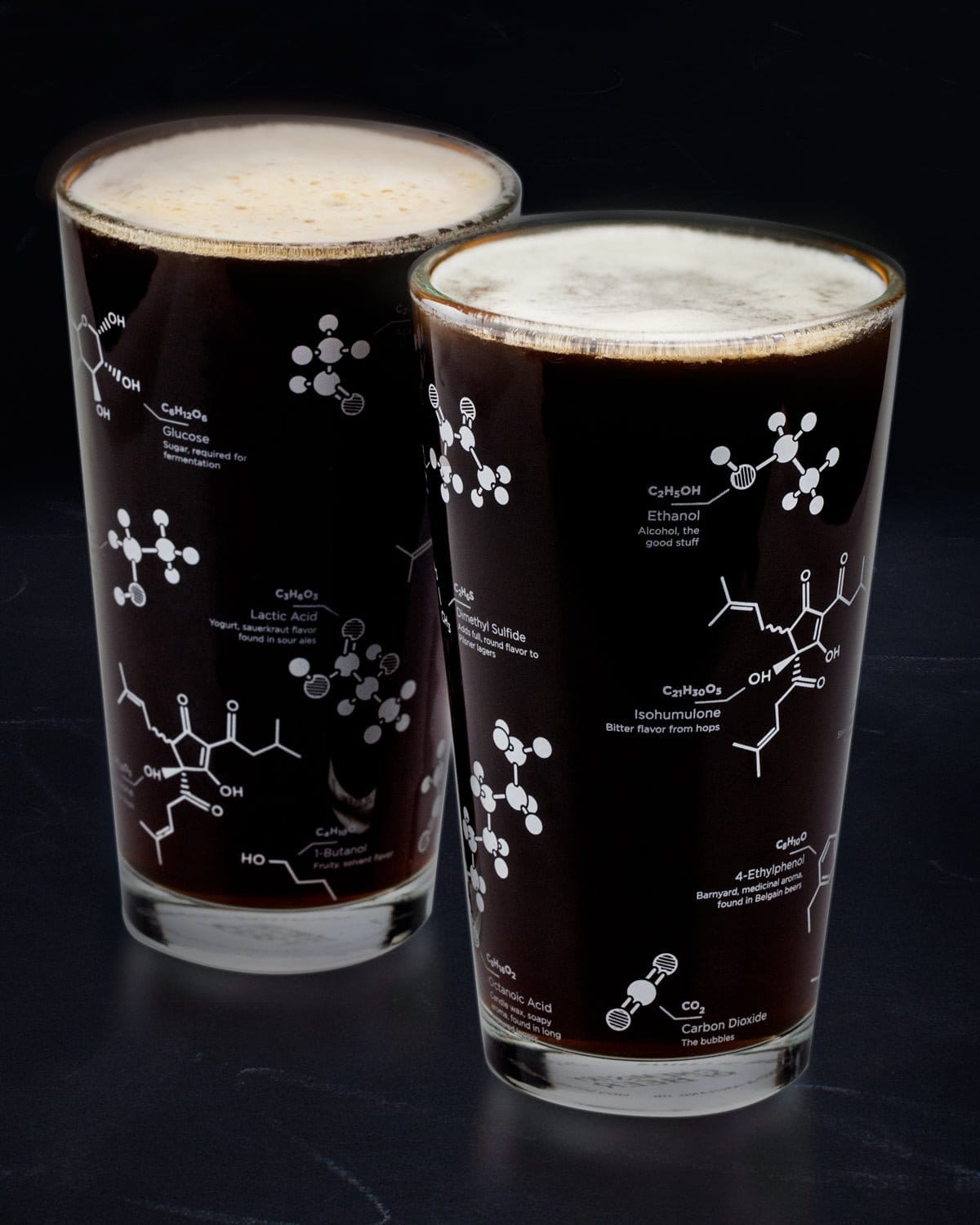 Novelty Chemistry Beaker Plastic Drink Shot Glass Set Science