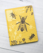Bees Hardcover - Dot Grid Cognitive Surplus