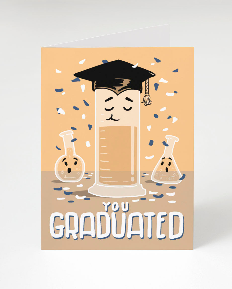 Chemistry Graduation Card - Congratulations Card | Cognitive Surplus Pack of 6 Chemistry Graduation Card - Congratulations Card | Cognitive Surplus Pack of 6