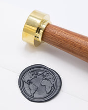 Home Planet Earth Wax Stamp Cognitive Surplus