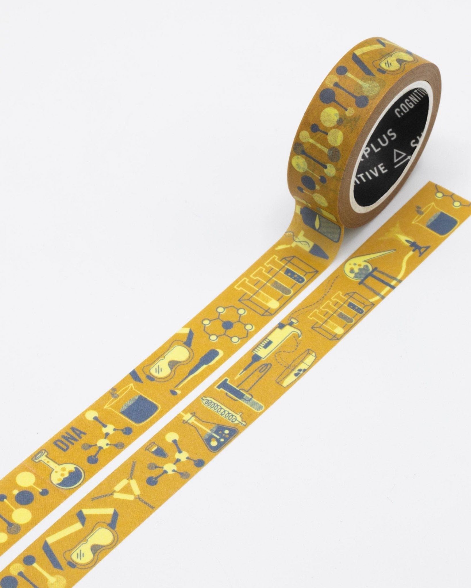 Colorful washi tape with a cute pattern. for decorating greeting