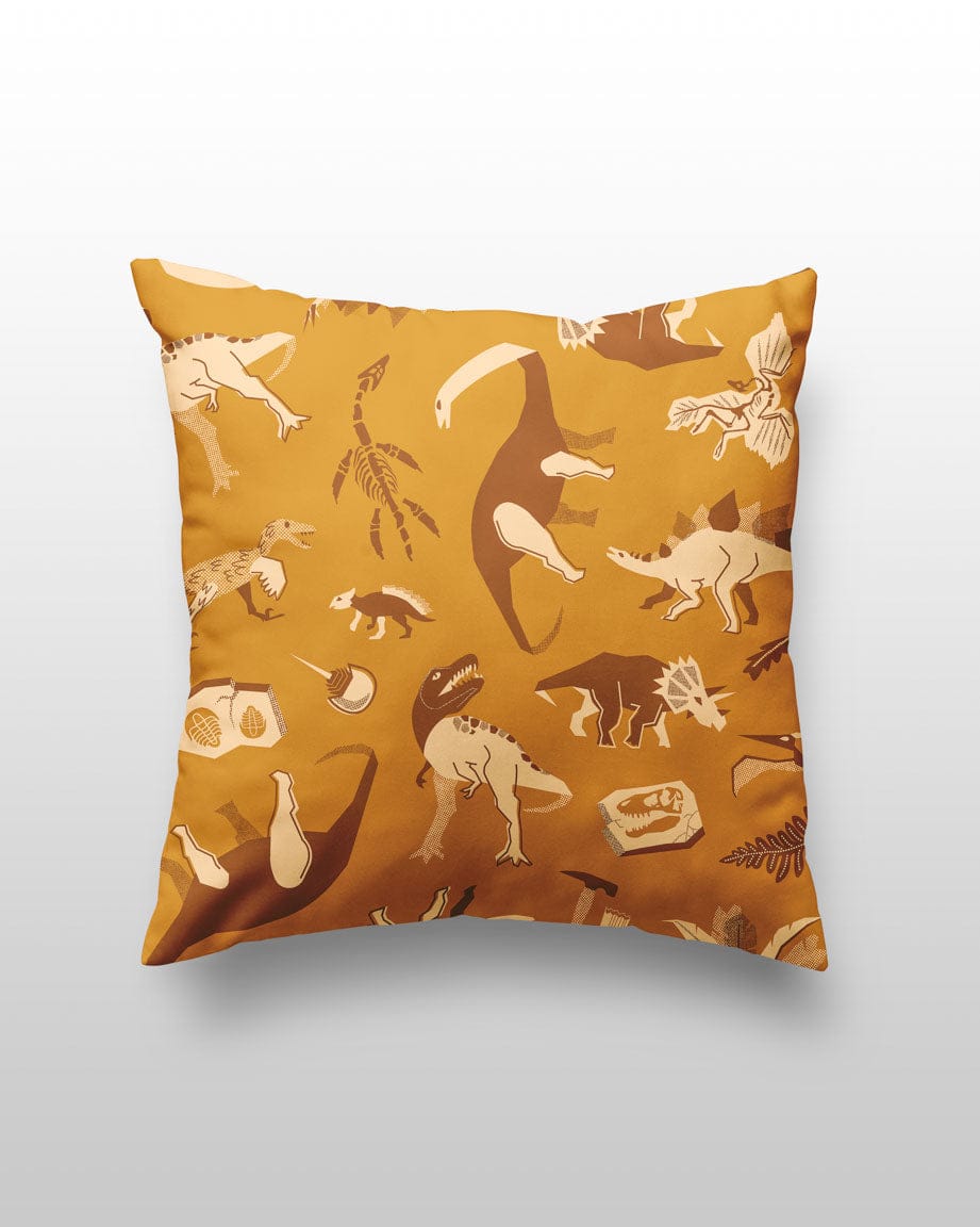 Retro Dinosaur Pillow Cover Cognitive Surplus