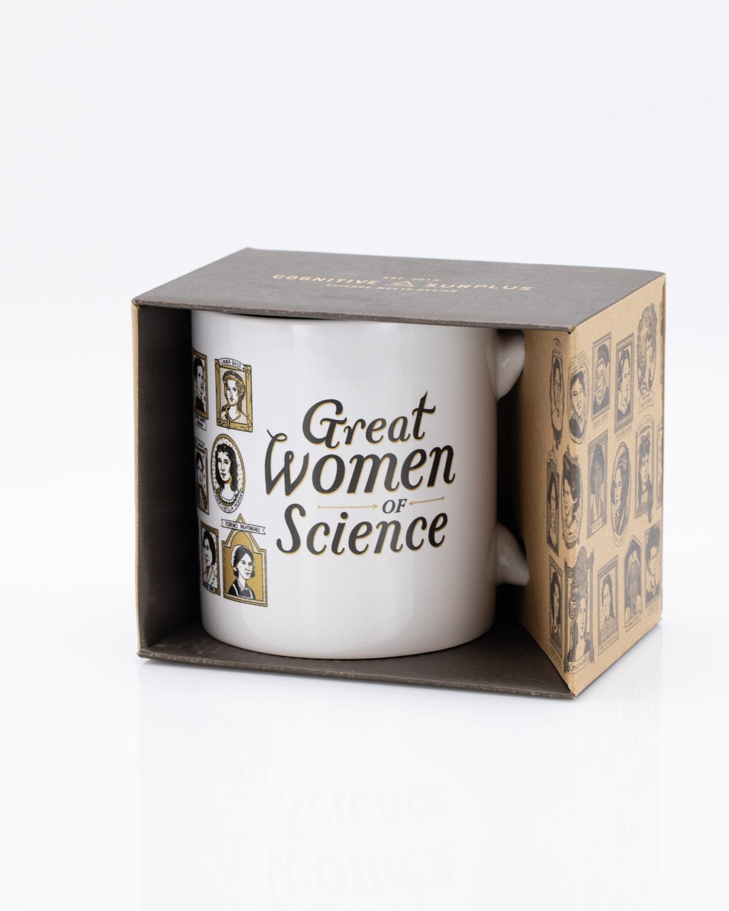 SECONDS: Great Women of Science 20 oz Mega Mug Cognitive Surplus