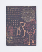 An Alchemy Softcover Notebook - Dot Grid with illustrations on it by Cognitive Surplus.