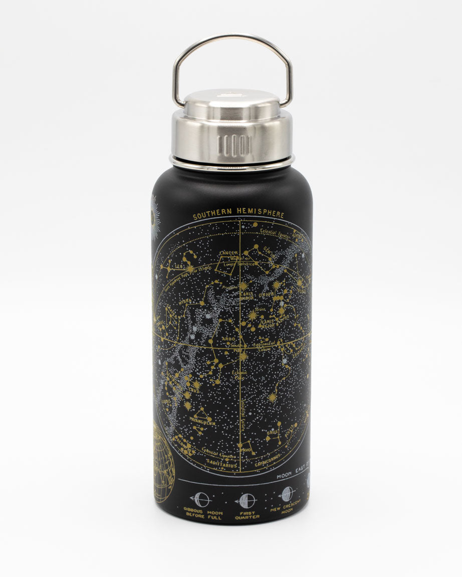 Brain & Neuroscience 18 oz Insulated Steel Bottle by Cognitive Surplus