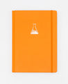An Chemistry A5 Hardcover Notebook - Dotted Lines with a flask on it by Cognitive Surplus.