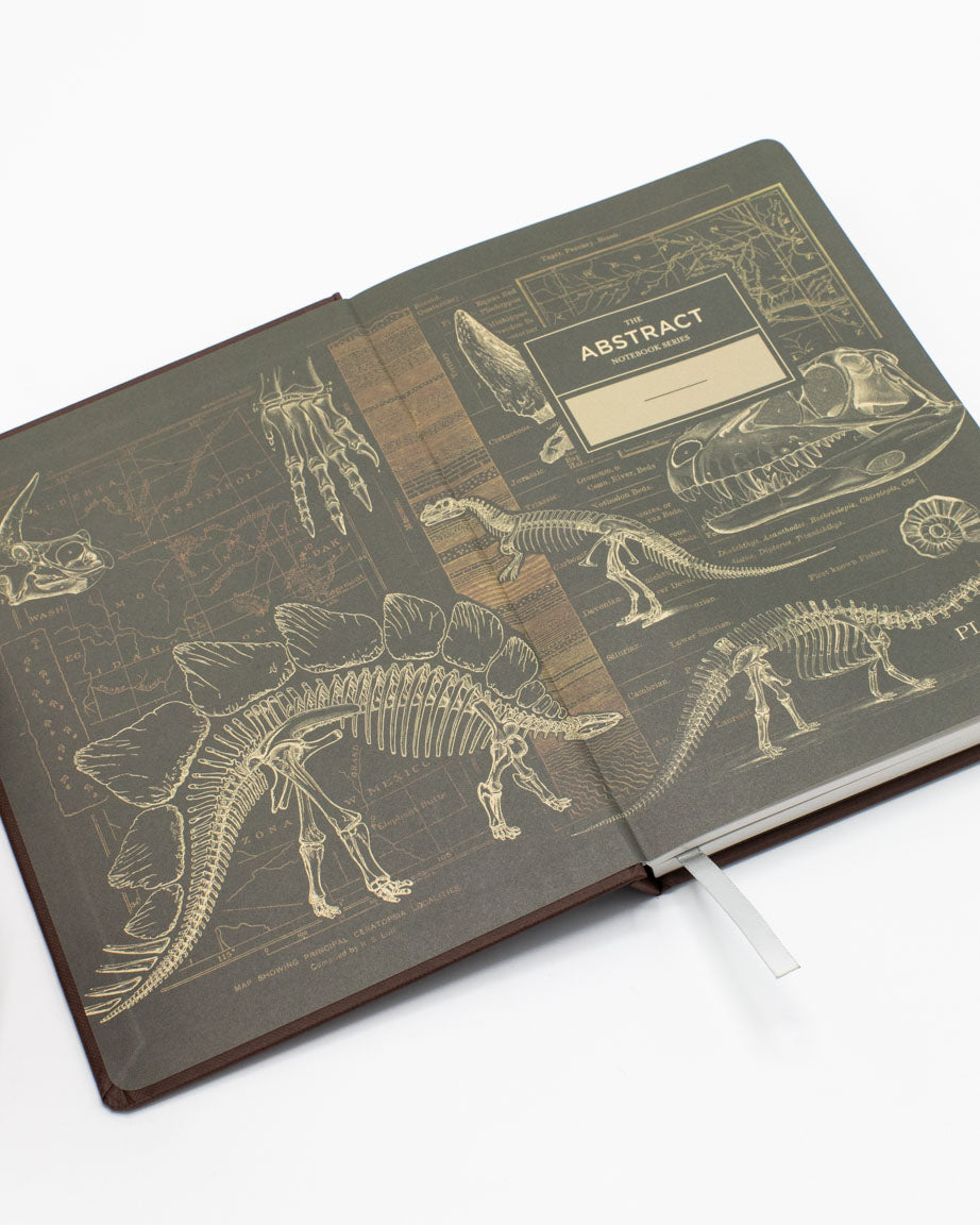 SECONDS: Paleontology A5 Hardcover Notebook - Dotted Lines