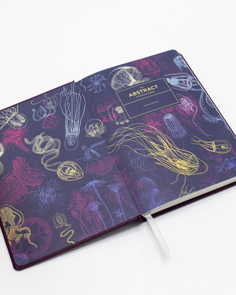 Jellyfish A5 Hardcover Notebook - Dotted Lines