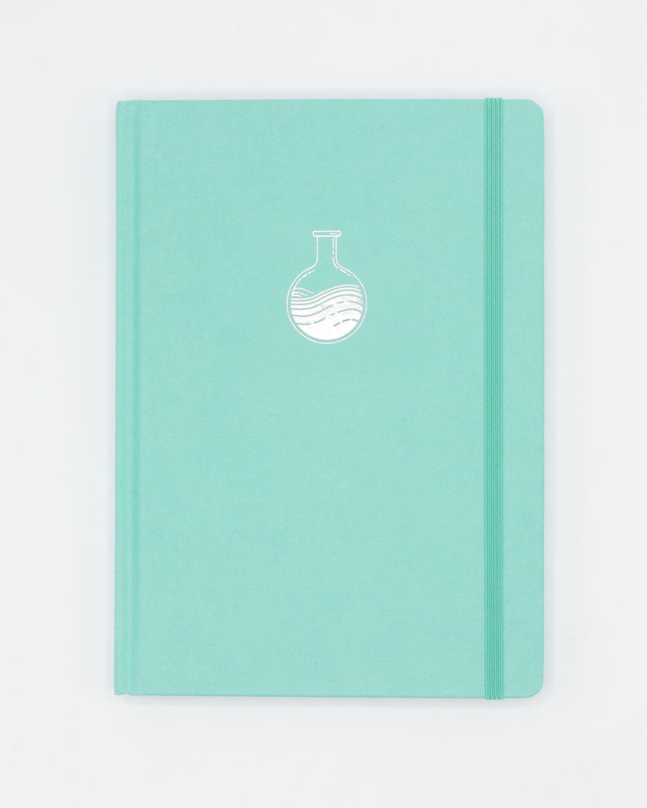 Cross Out Line Lab Notebook Chemistry A5 Hardcover Notebook - Dotted Lines | Cognitive Surplus