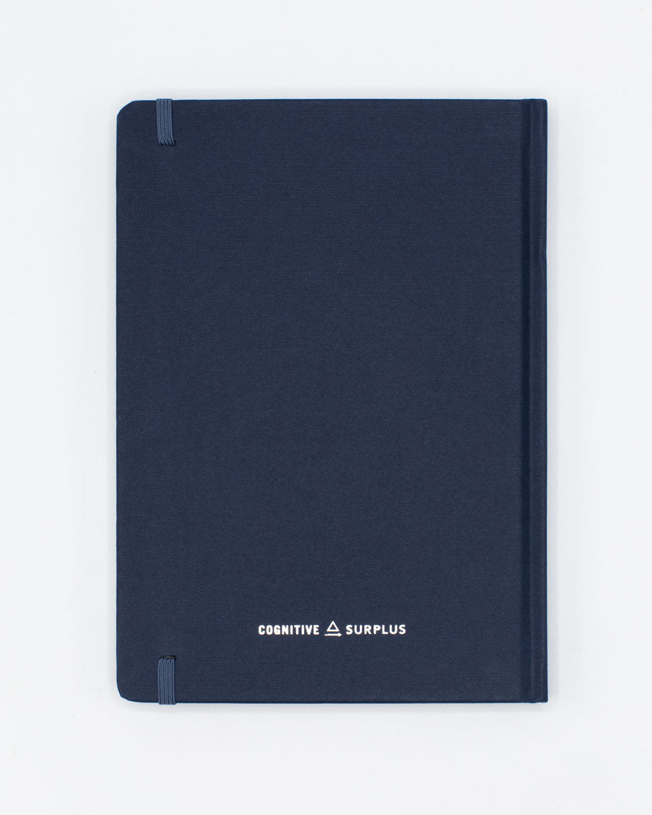 Aerospace & Rocketry A5 Hardcover Notebook - Dotted Lines