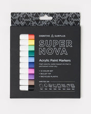 Supernova Acrylic Markers (Pack of 12)