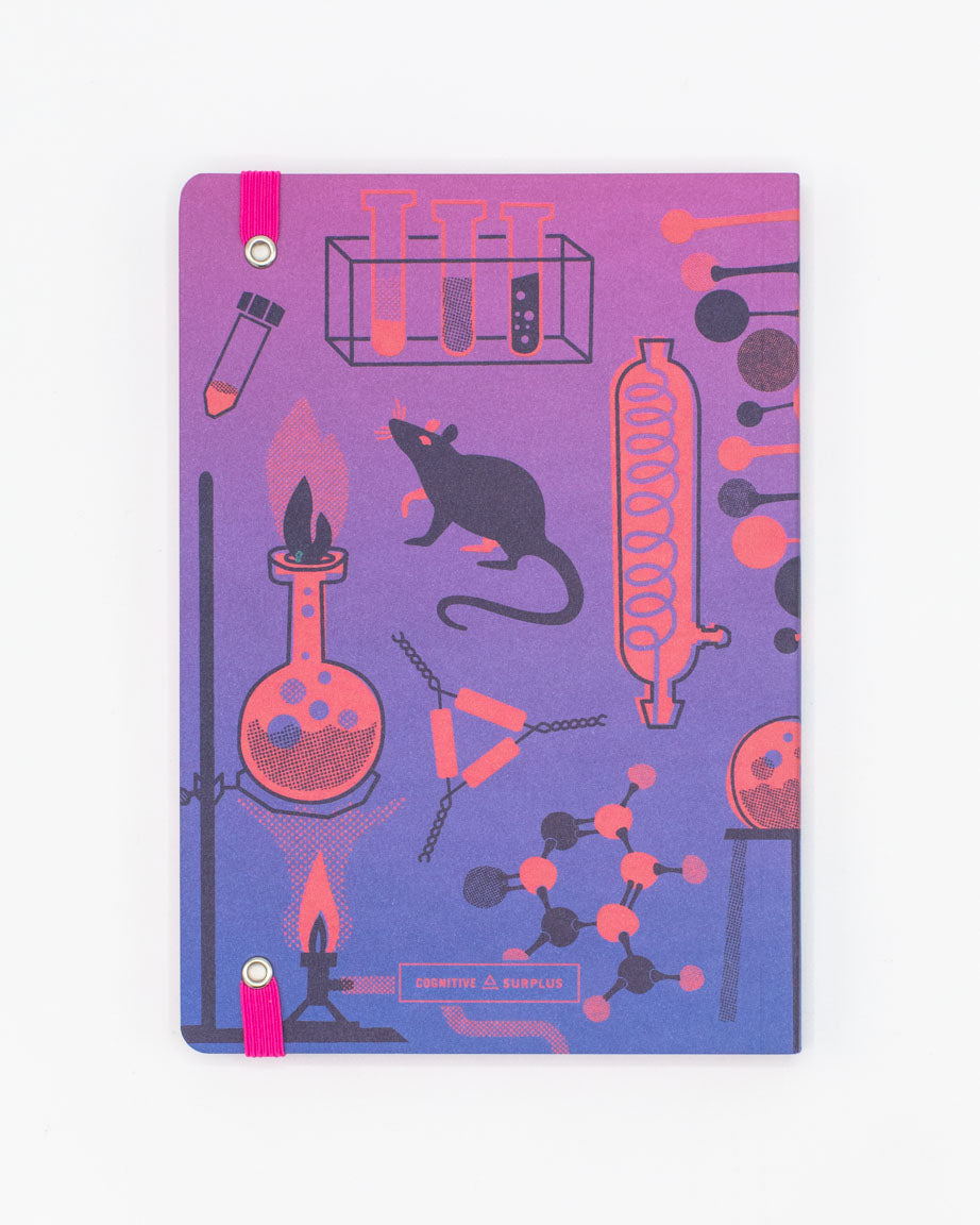 Retro Lab A5 Softcover Notebook - Dotted Lines | Cognitive Surplus