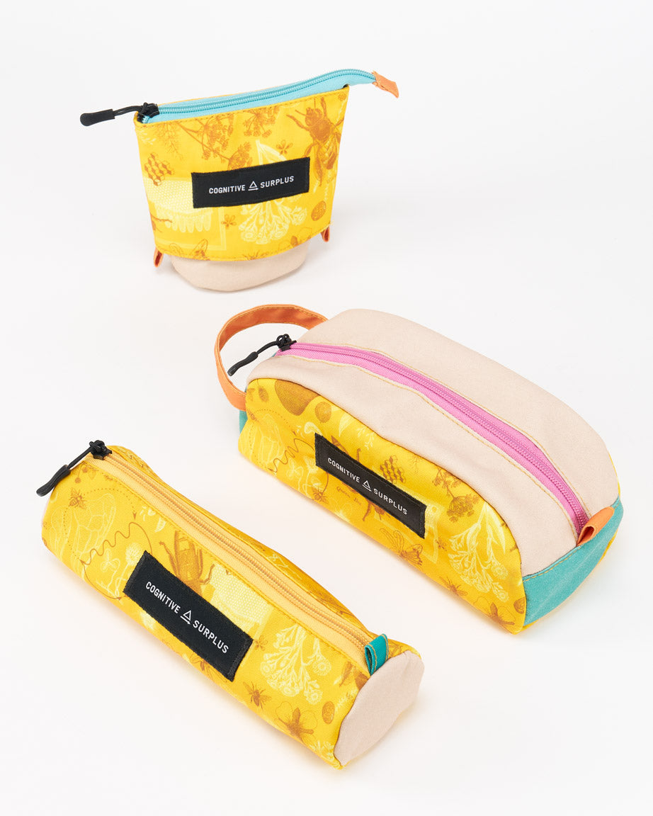 Honey Bee Zipper Bags