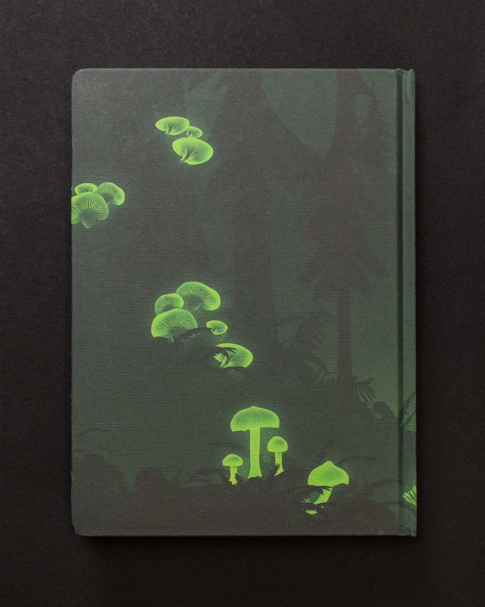 Bioluminescent Mushrooms Dark Matter Notebook Cognitive Surplus