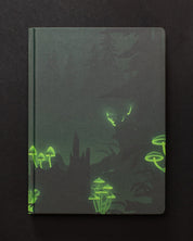 Bioluminescent Mushrooms Dark Matter Notebook Cognitive Surplus