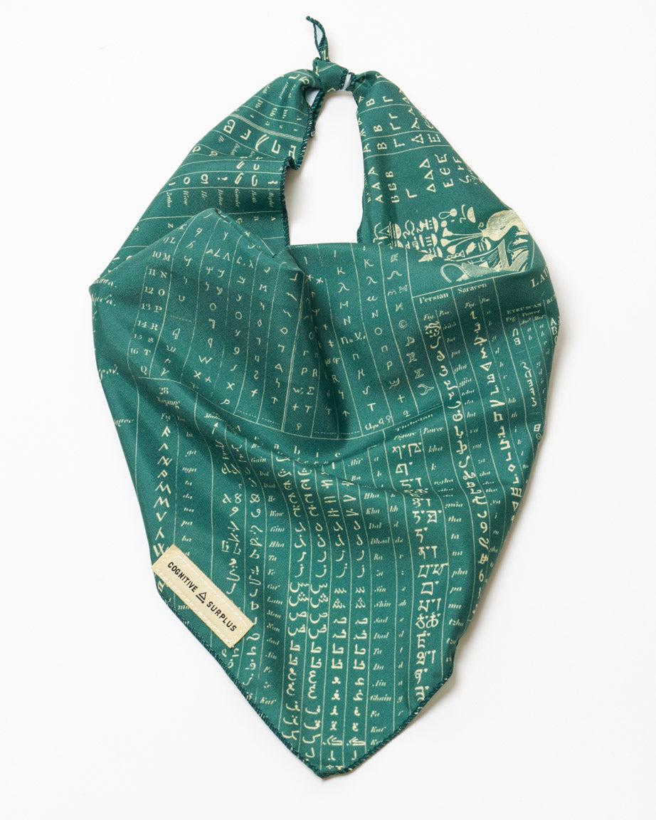 Linguistics Eco Pet Bandana