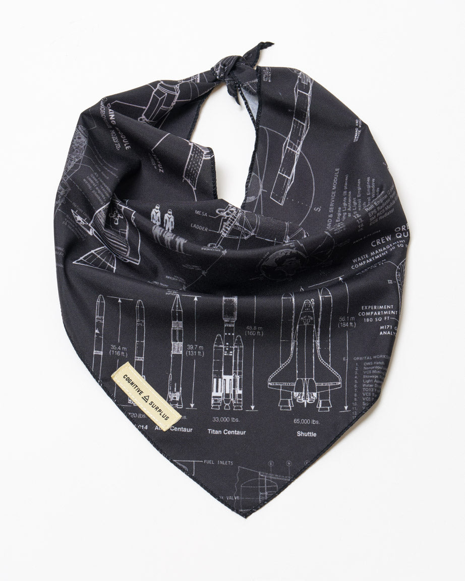 Rocket Science Eco Pet Bandana