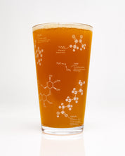 Chemistry of Beer Pint Glass (16 oz)