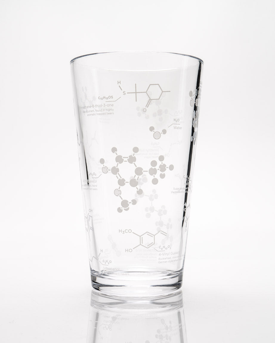 Chemistry of Beer Pint Glass (16 oz)