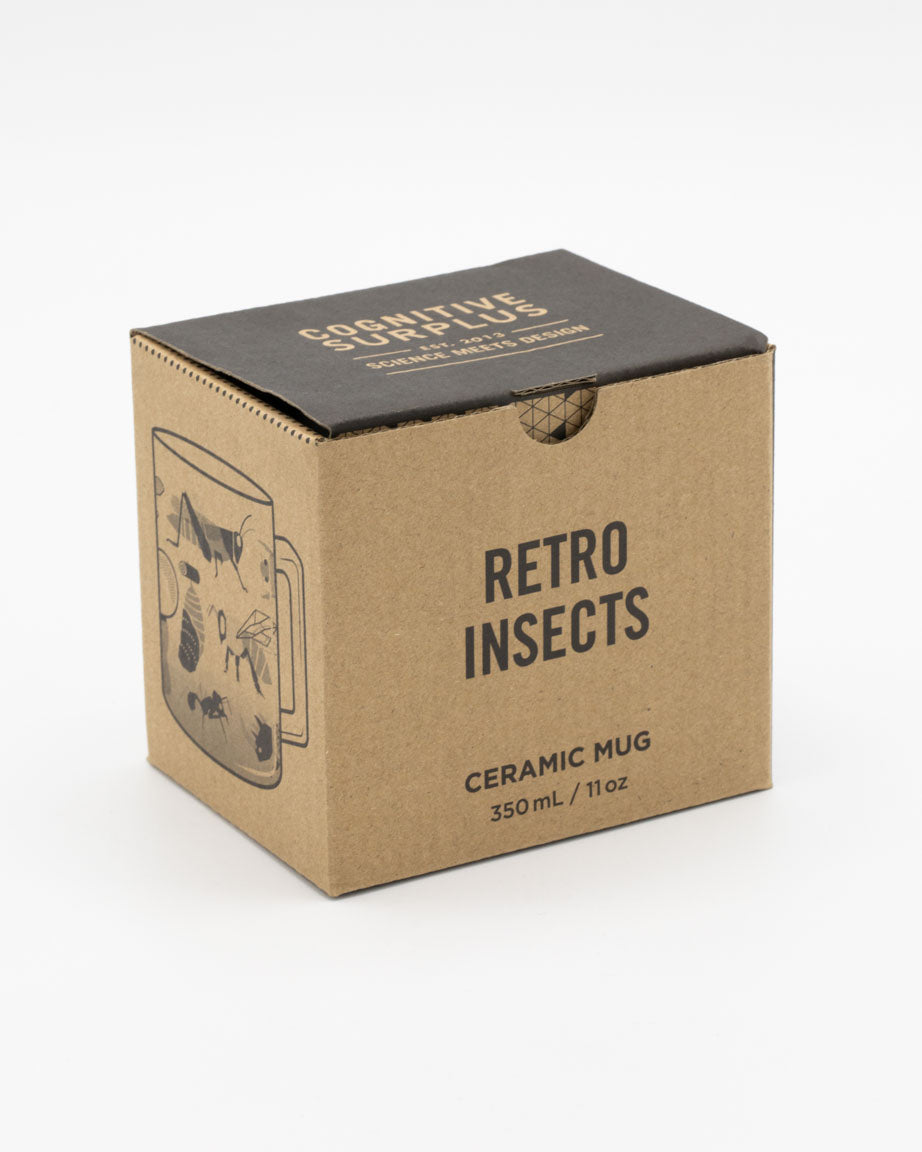 SECONDS: Retro Insects 11 oz Ceramic Mug