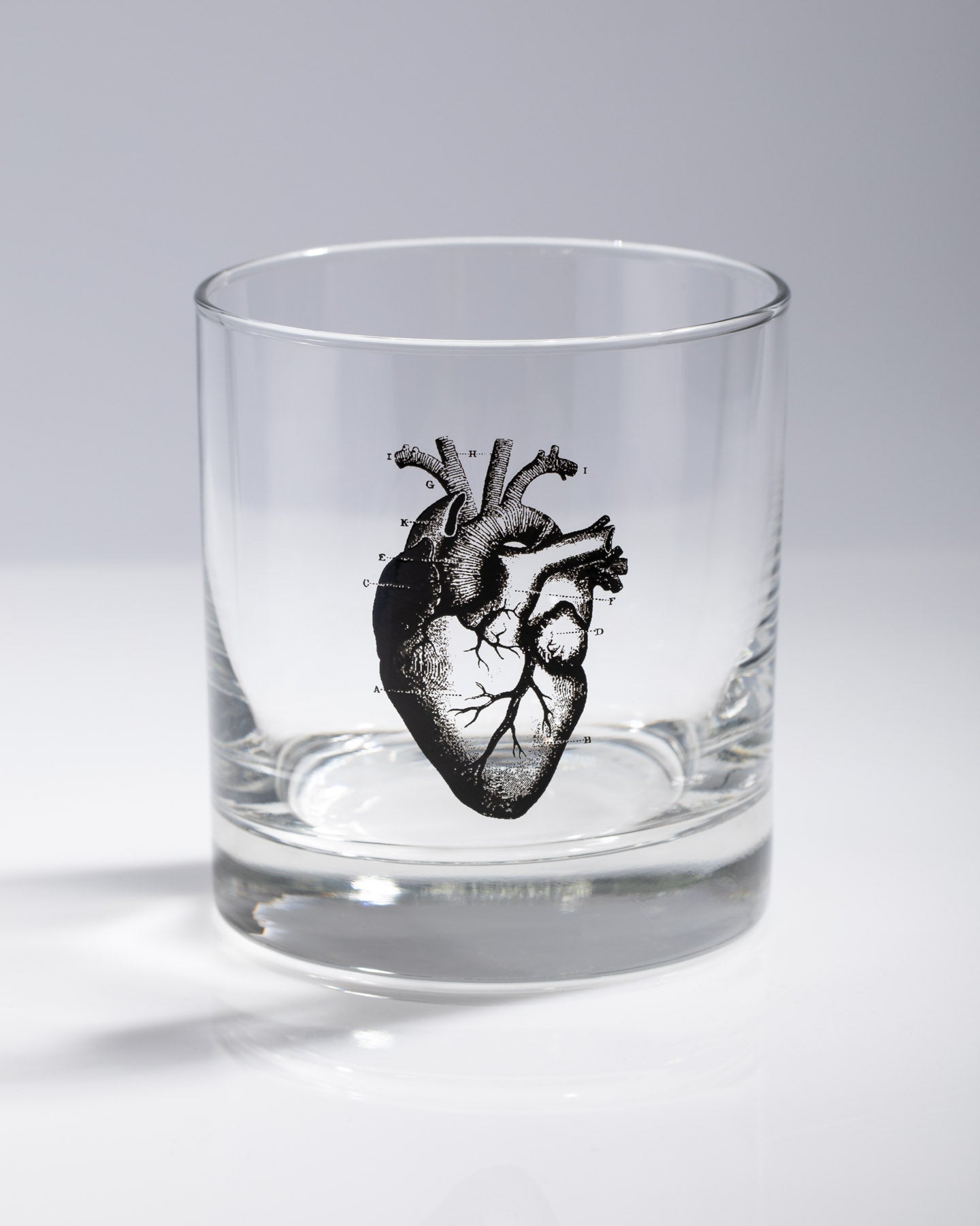 Anatomical Heart Whiskey Glass