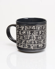 Cuneiform Hand Carved 15 oz Ceramic Mug