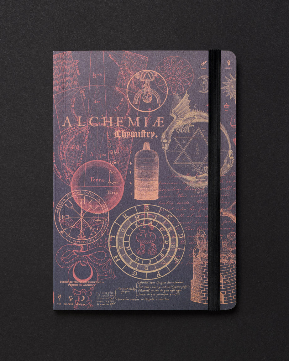 Alchemy Dark Analysis A5 Softcover Notebook