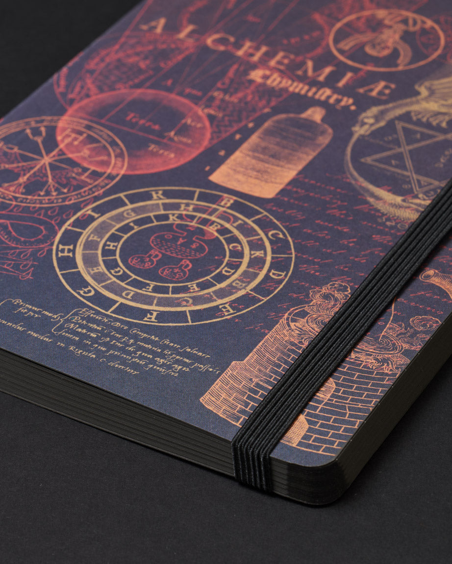 Alchemy Dark Analysis A5 Softcover Notebook