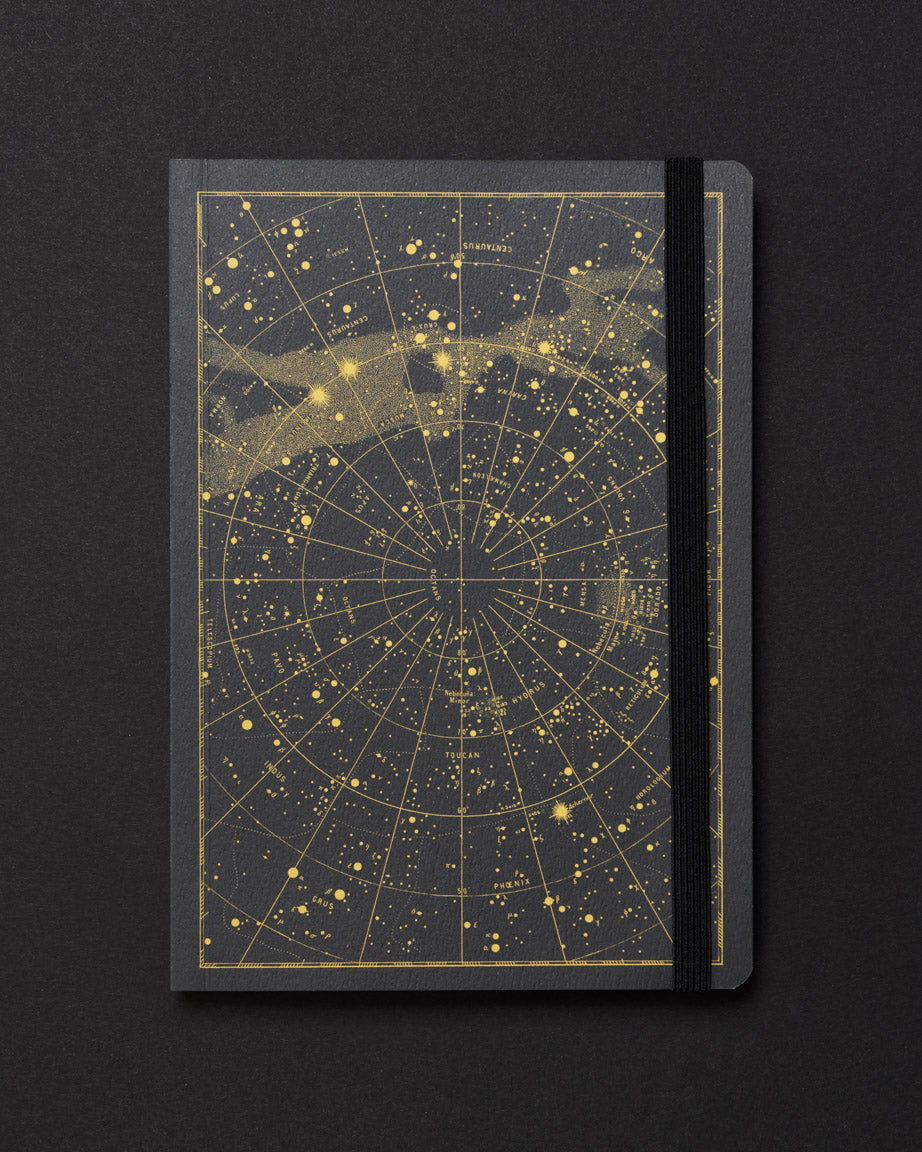 Astronomy Dark Analysis A5 Softcover Notebook