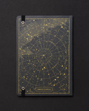 Astronomy Dark Analysis A5 Softcover Notebook