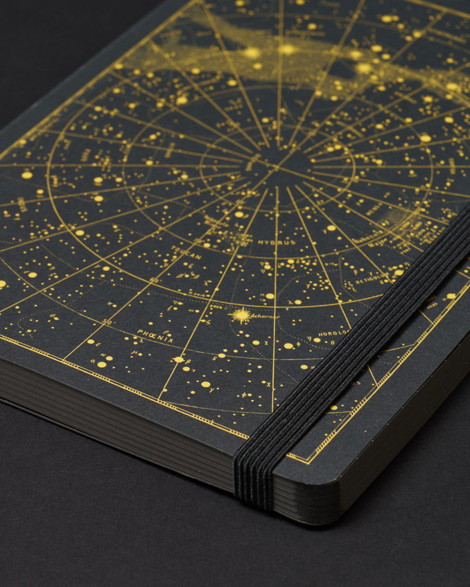 Astronomy Dark Analysis A5 Softcover Notebook