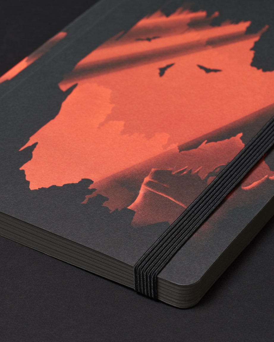 Caves Dark Analysis A5 Softcover Notebook