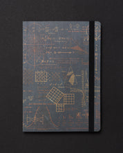 Equations That Changed the World Dark Analysis A5 Softcover Notebook