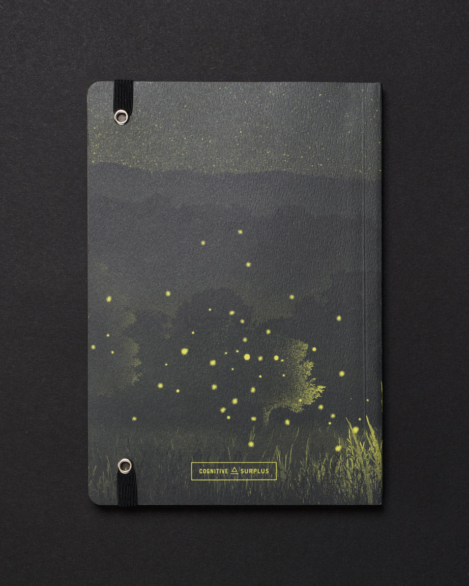 Firefly Meadow Dark Analysis A5 Softcover Notebook