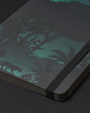 Night Jungle Dark Analysis A5 Softcover Notebook