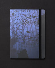 Under the Waves Dark Analysis A5 Softcover Notebook