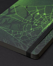 Spider & Webs Dark Analysis A5 Softcover Notebook