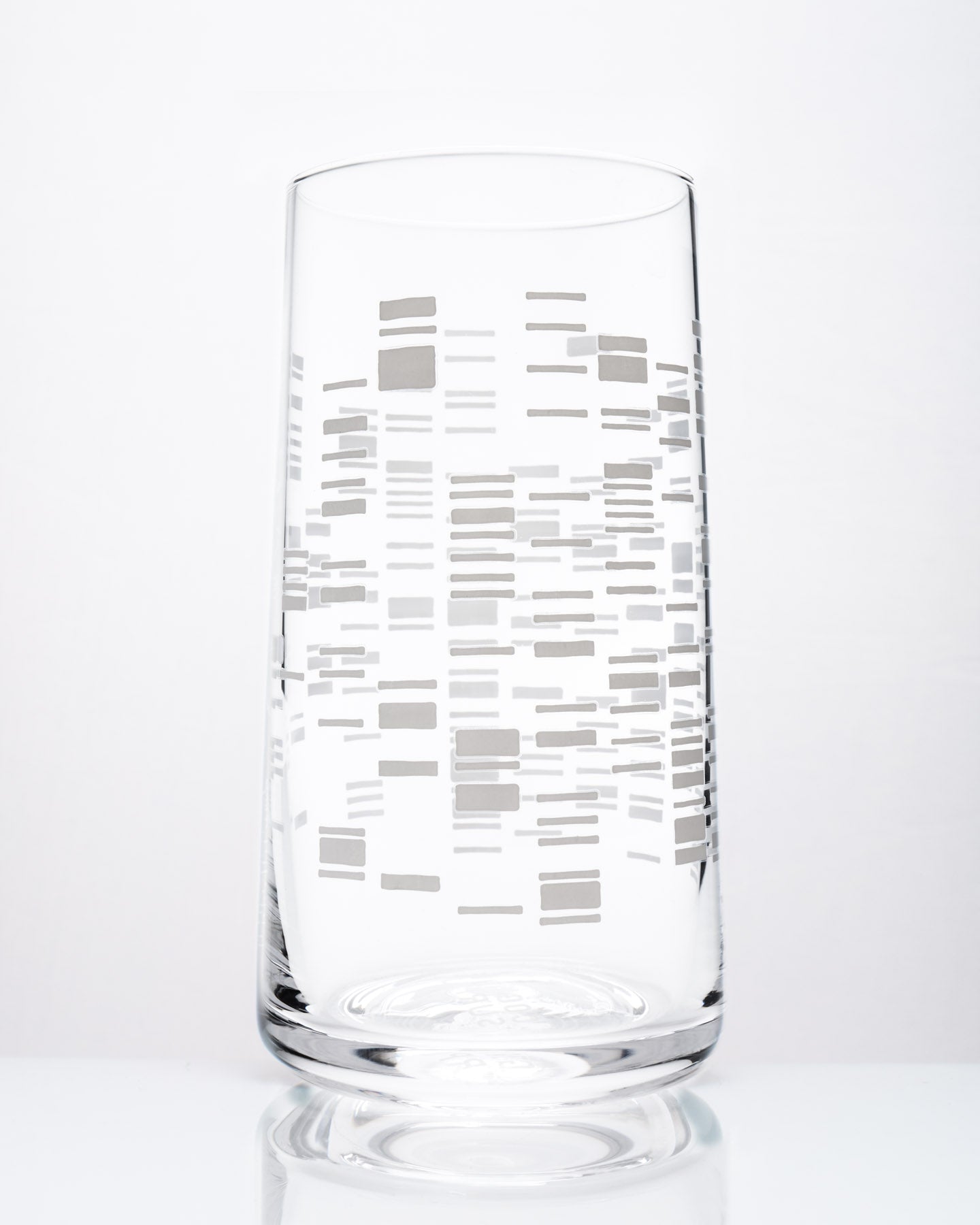 Gel Electrophoresis Drinking Glass